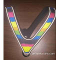 Eco-friendly colorful luxury reflective dog harness